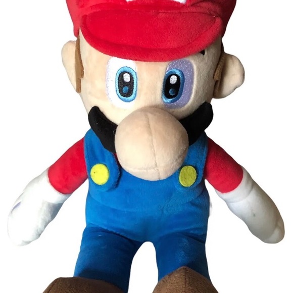 Super Mario 14” Plush 2017 Mario Soft Nintendo - Picture 3 of 6